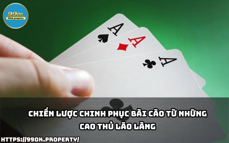 Khám phá Cách chơi bài Cào với chiến lược đỉnh cao từ cao thủ, giúp anh em bách chiến bách thắng